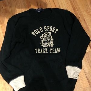 Polo sport pocketed sweater knit